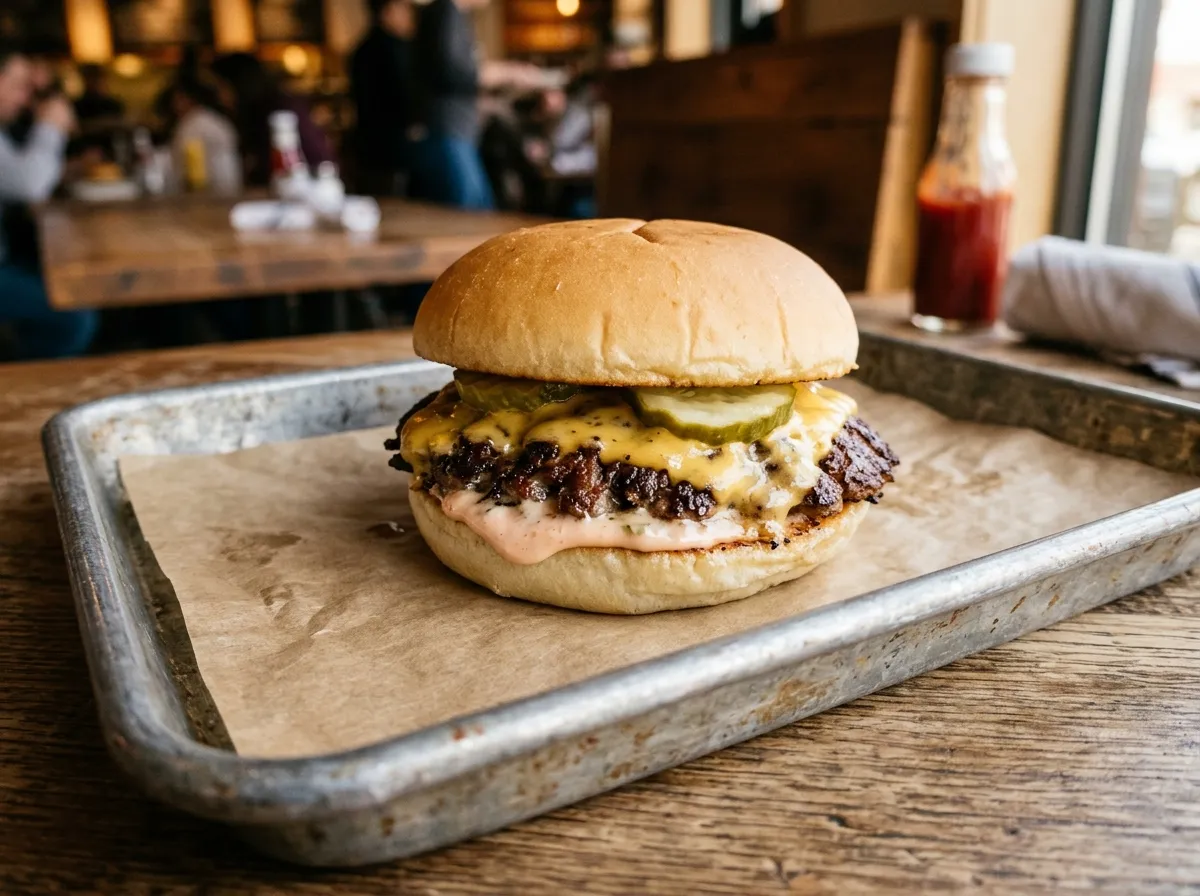 THE ROOKIE smash burger